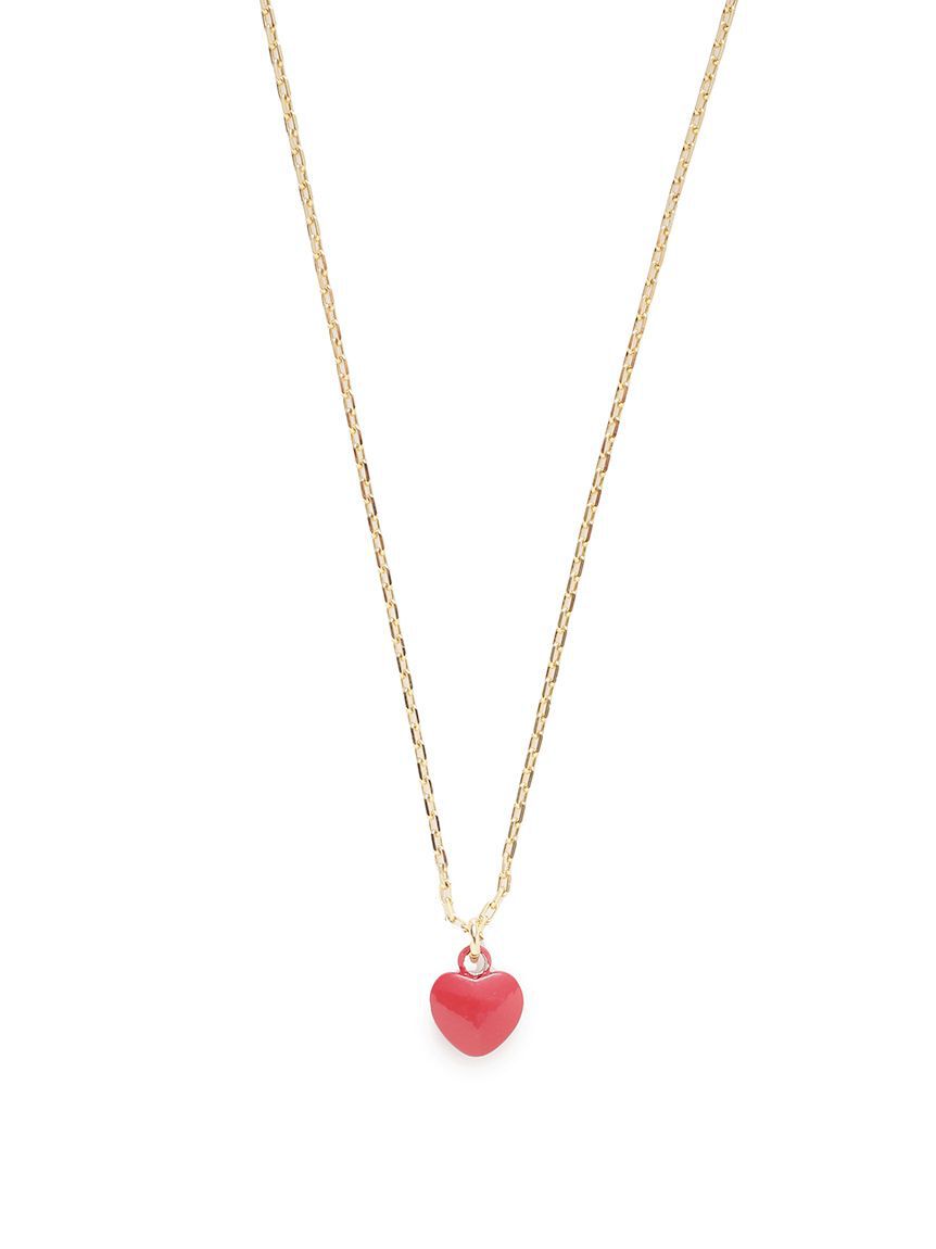FURFUR「ハートモチーフネックレス」|ネックレス|RED
