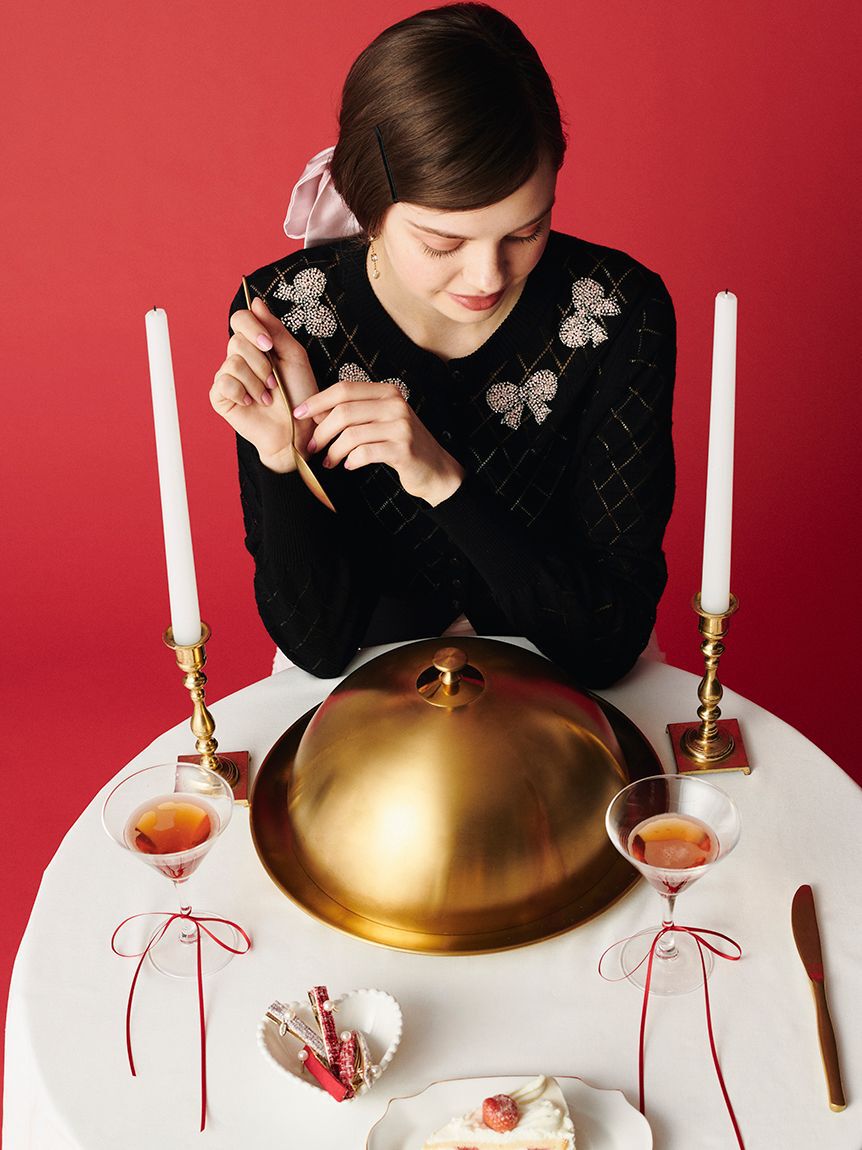 FURFUR「ハートモチーフイヤリング」|イヤリング|