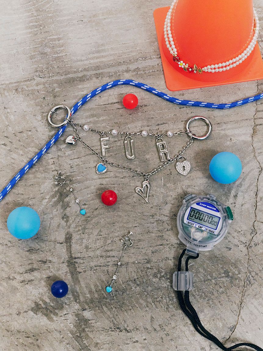 FURFUR「ハートモチーフイヤリング」|イヤリング|