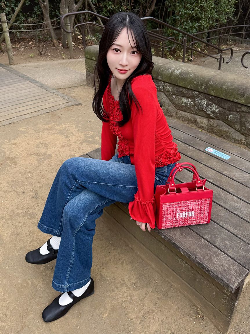 FURFUR「【限定カラー】ツイードロゴトートバッグ」|トートバッグ|