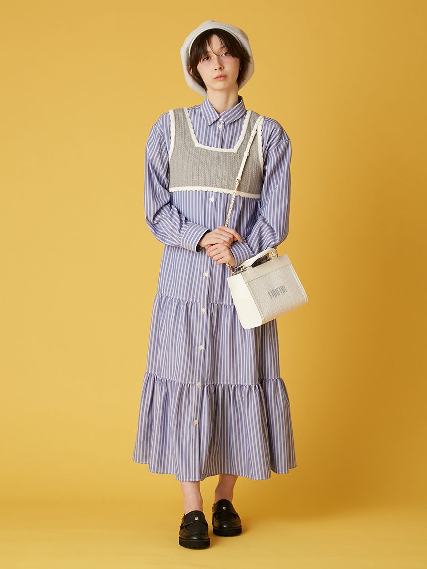 FURFUR「【限定カラー】ツイードロゴトートバッグ」|トートバッグ|