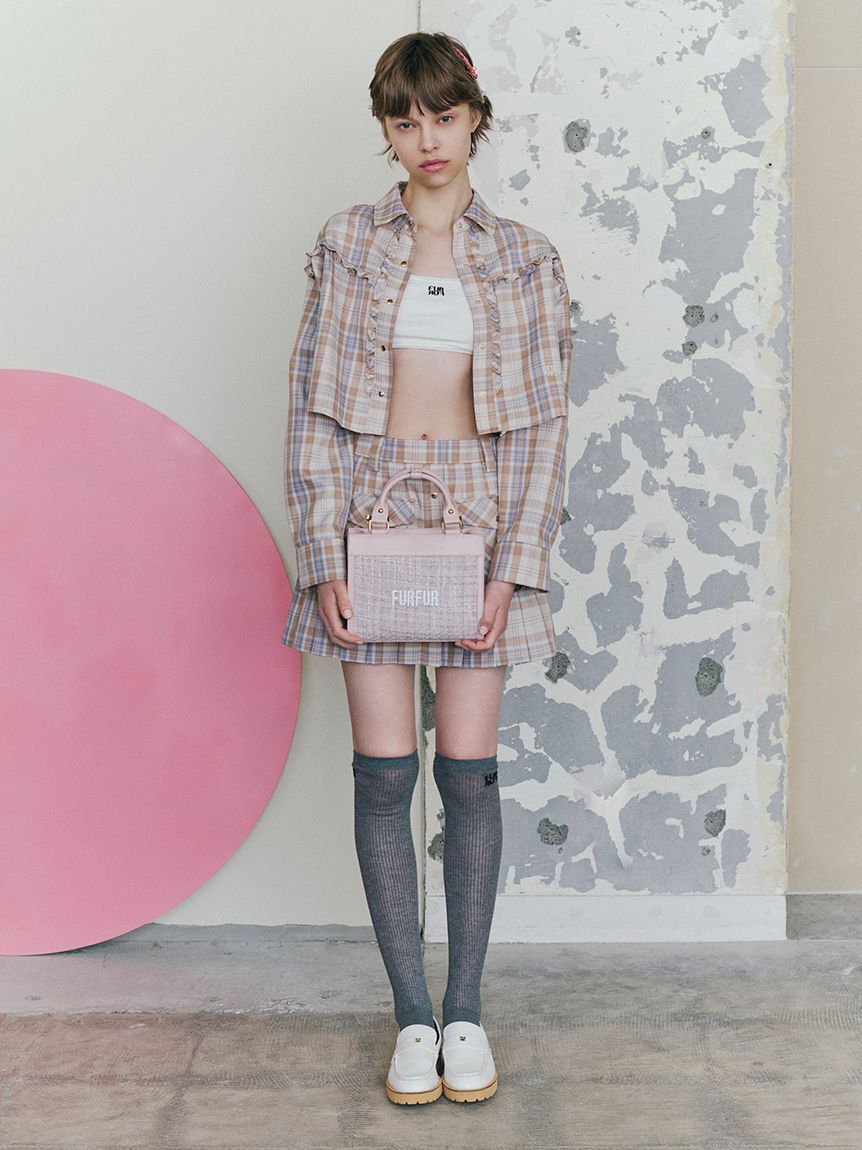 FURFUR「ロゴシアーリブソックス」|ソックス|