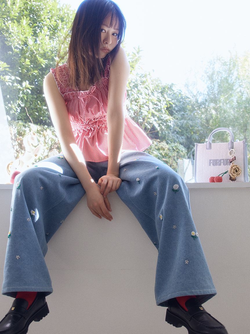 FURFUR「ミニリボンカシメローファー」|パンプス|