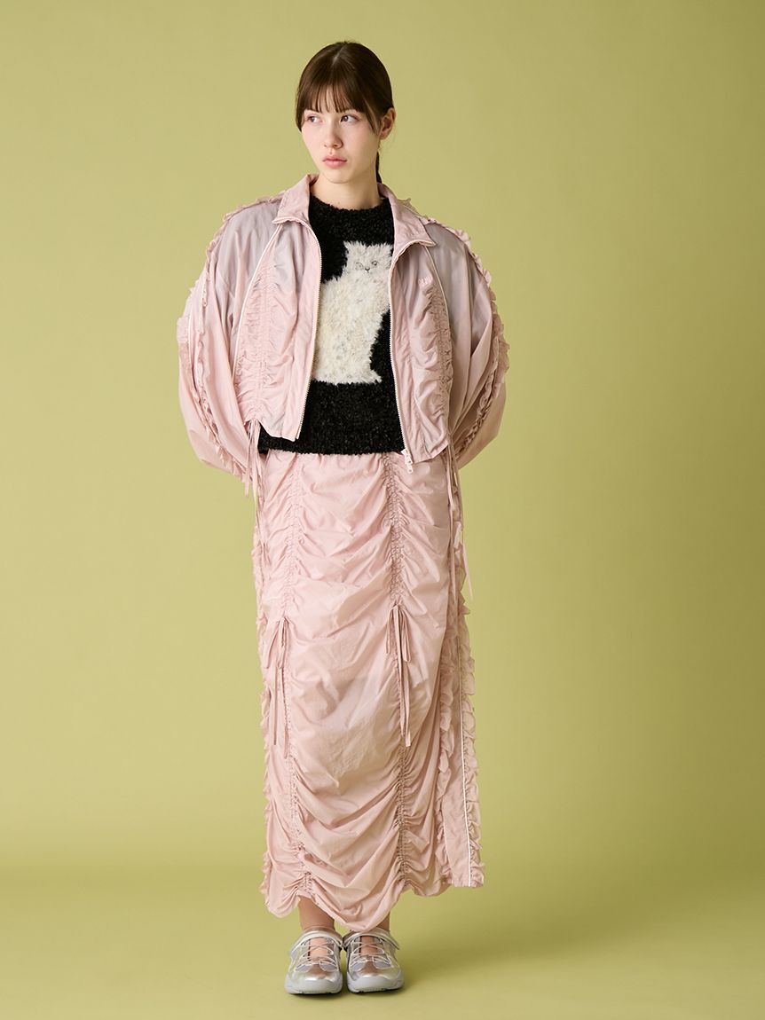 FURFUR「キャットモチーフジャガードニットトップス」|ニット・セーター|