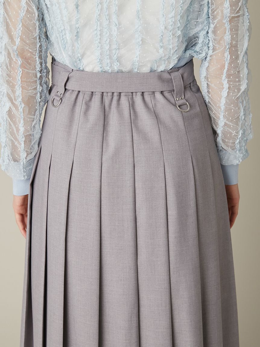 FURFUR「Dカン付きプリーツスカート」|スカート|