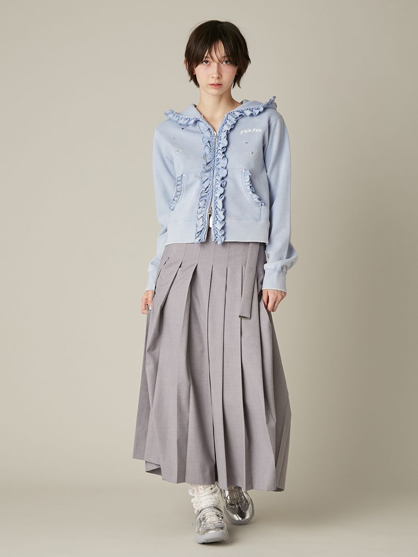FURFUR「Dカン付きプリーツスカート」|スカート|