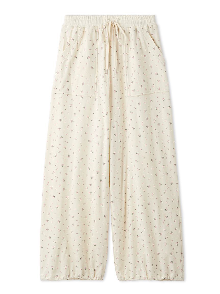 FURFUR「【限定カラー】ミニフラワープリントスウェットパンツ」|チノ|