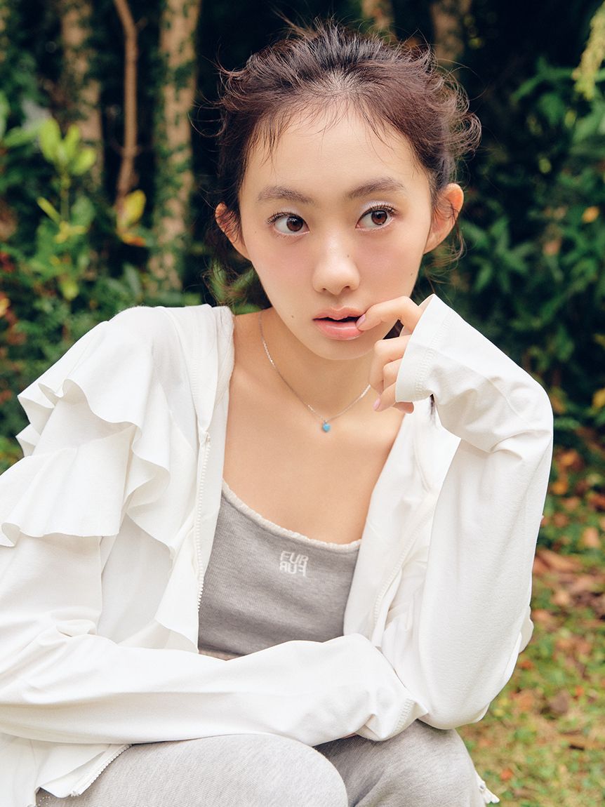 FURFUR「【UVカット】フリルパーカー/マシンウォッシャブル」|パーカー|OWHT