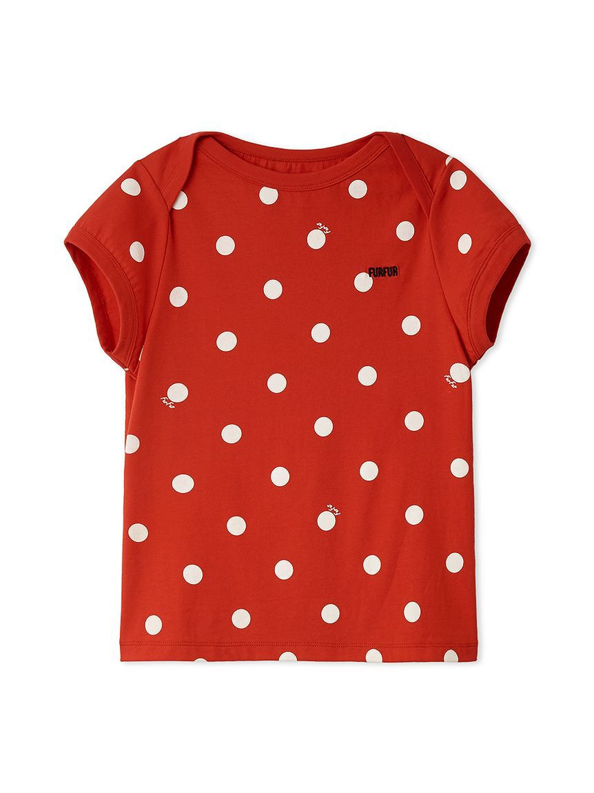 FURFUR「ポルカドットコンパクトTシャツ」|Tシャツ・カットソー|