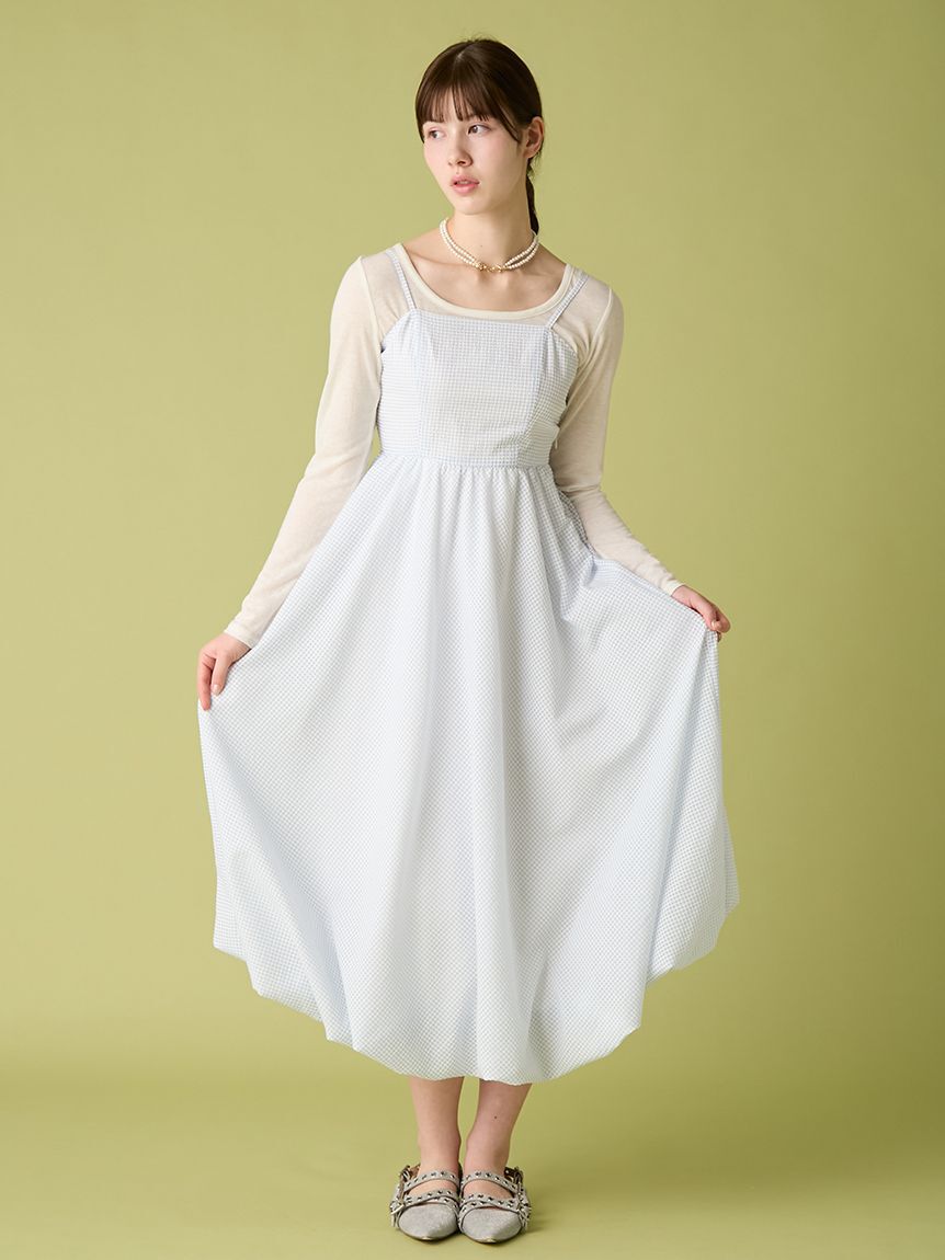 FURFUR「【限定サイズ】バルーンキャミワンピース」|ワンピース|