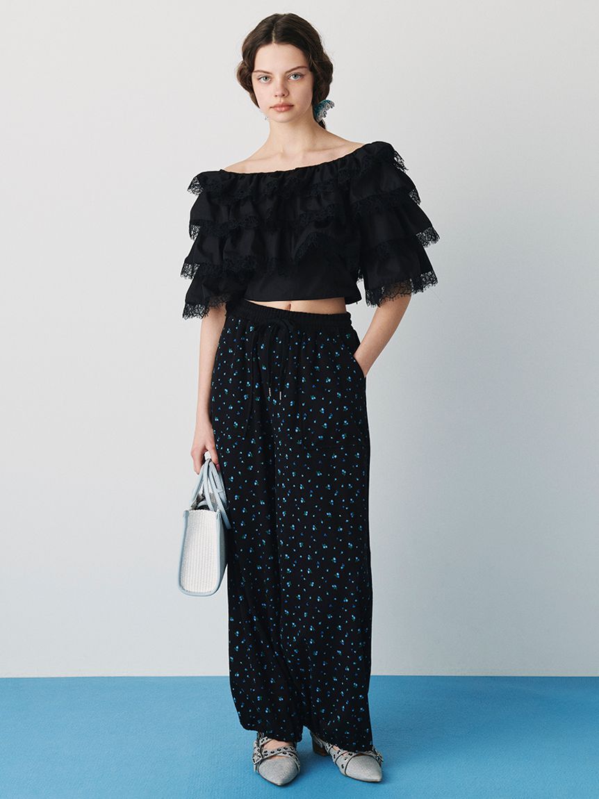 FURFUR「ティアードフリルブラウス」|シャツ・ブラウス|