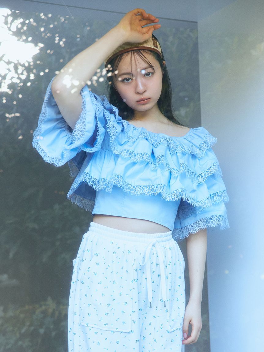 FURFUR「ティアードフリルブラウス」|シャツ・ブラウス|LBLU