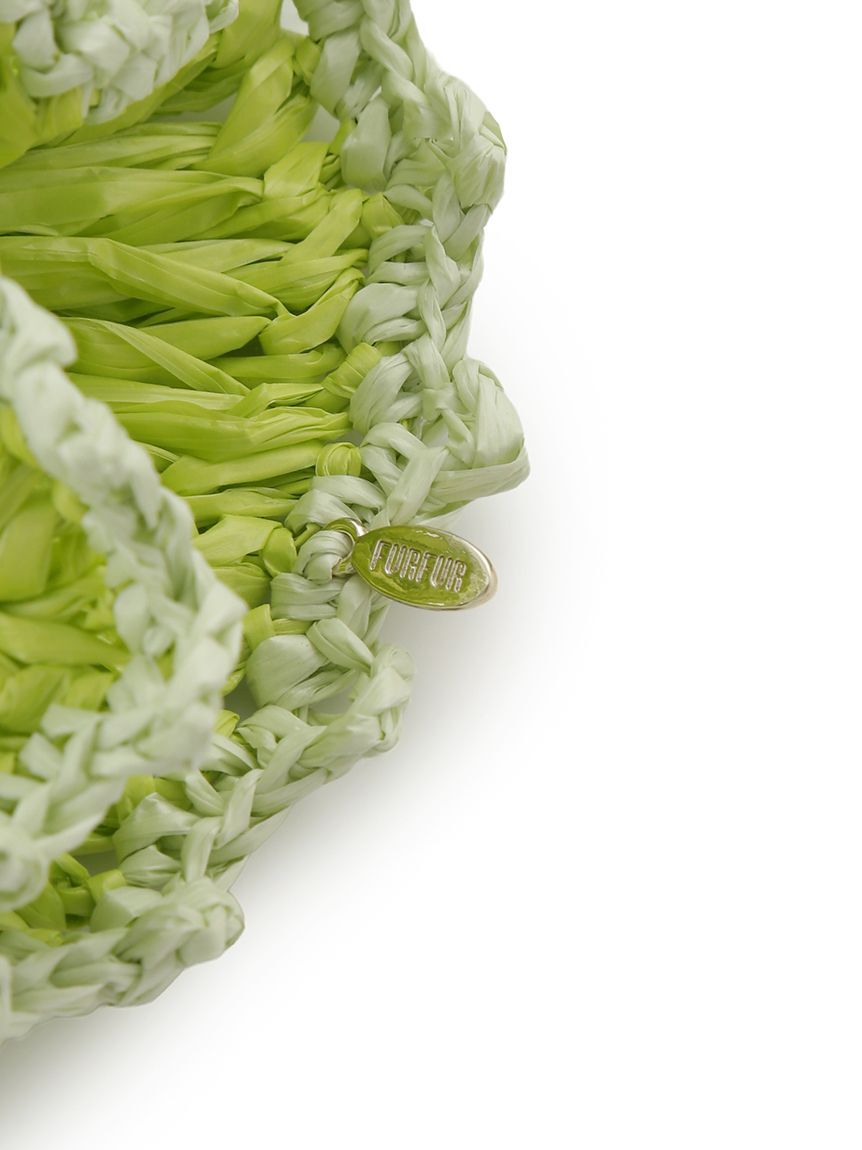 FURFUR「ラフィアライククロシェシュシュ」|ヘアバンド|