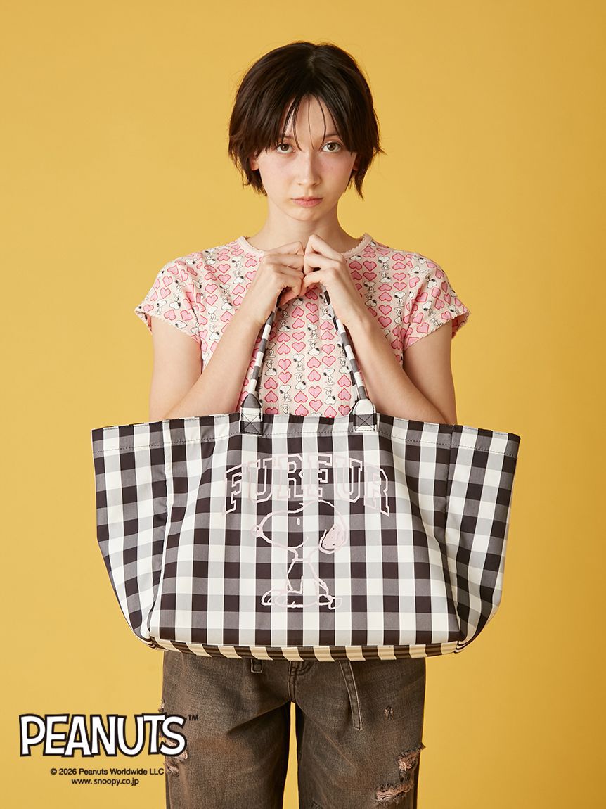 FURFUR「スヌーピーコラボビッグトートバッグ」|トートバッグ|