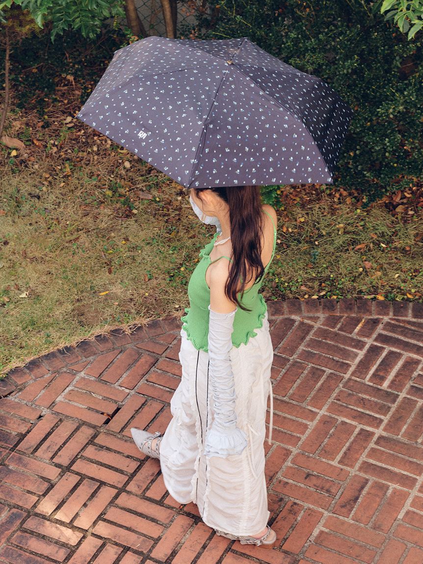 FURFUR「【UVカット】フリルアームカバー&ポーチセット」|手袋|