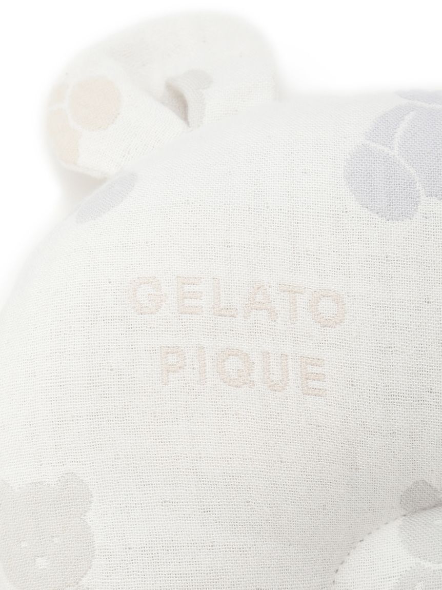 GELATO PIQUE KIDS & BABY「【ラッピング済み】【BABY】ベア３重ガーゼブランケット&ピローSET」|その他ベビー用品|