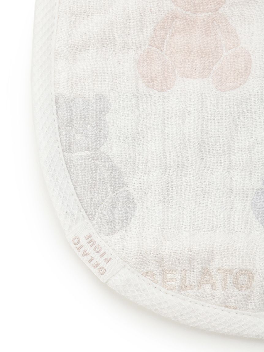 GELATO PIQUE KIDS & BABY「【ラッピング済み】【BABY】ベア３重ガーゼブランケット&スタイSET」|その他ベビー用品|