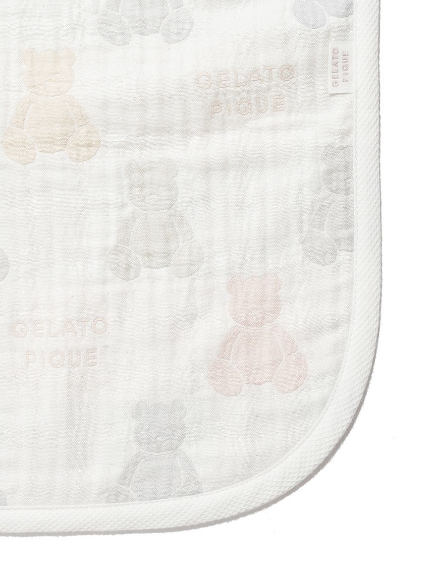 GELATO PIQUE KIDS & BABY「【ラッピング済み】【BABY】ベア３重ガーゼブランケット&スタイSET」|その他ベビー用品|