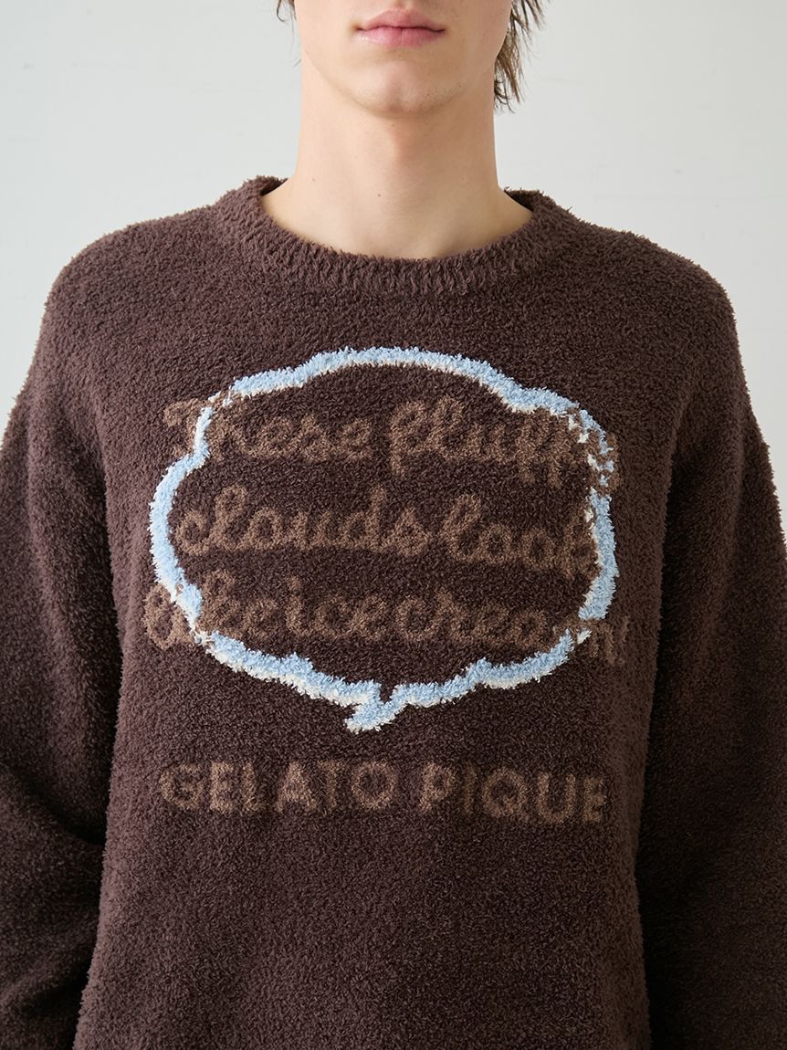 GELATO PIQUE HOMME「【HOMME】ベビモコトークロゴプルオーバー」|プルオーバー|