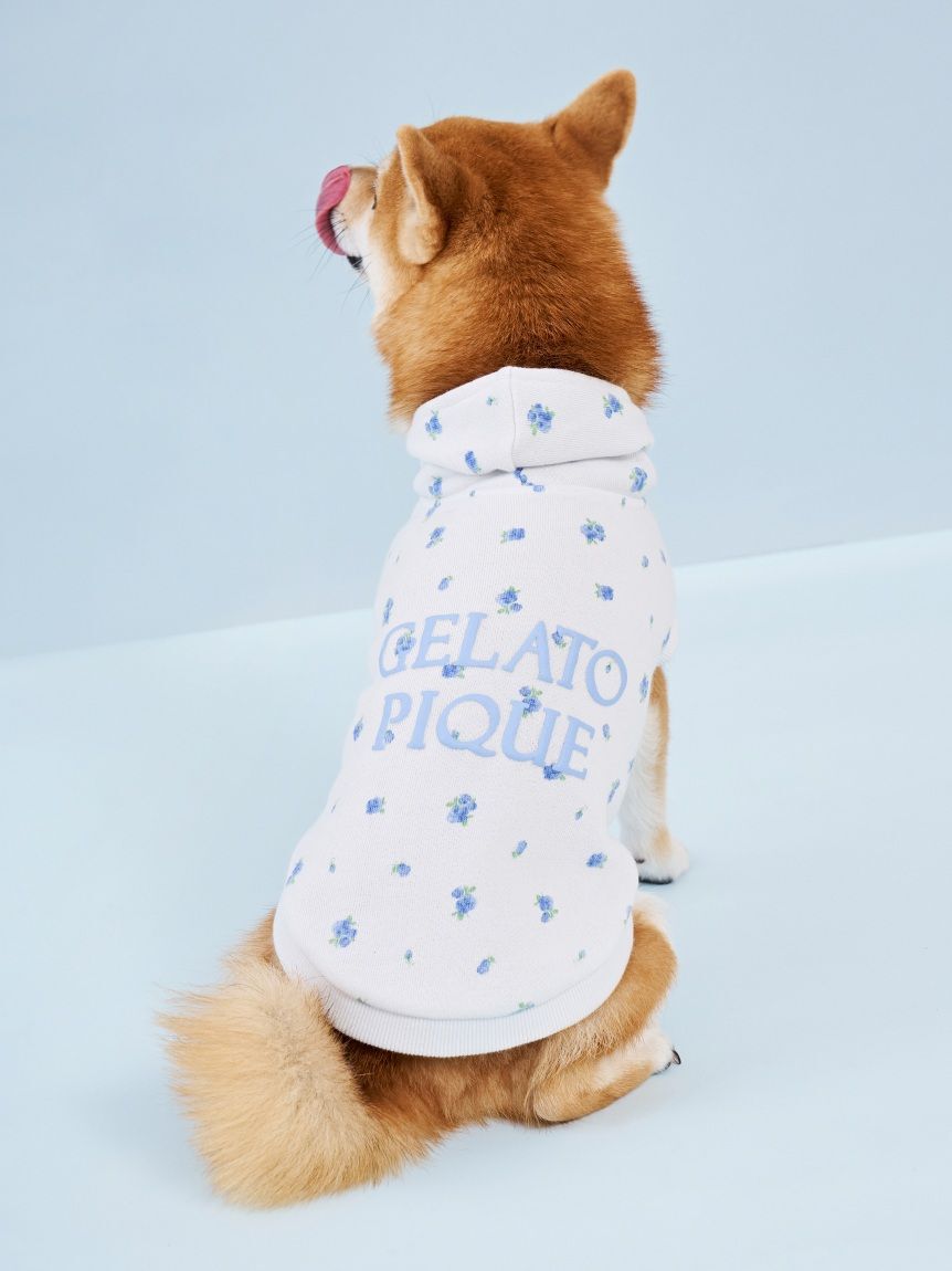  GELATO PIQUE CAT&DOG「【CAT&DOG】フラワー柄裏毛フーディー」|その他|