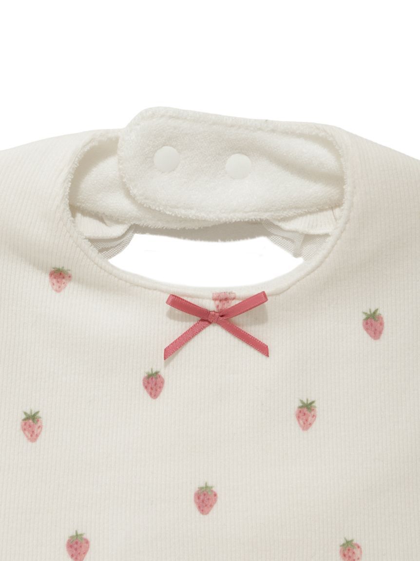 GELATO PIQUE KIDS & BABY「【BABY】ストロベリー柄チュールスタイ」|スタイ|
