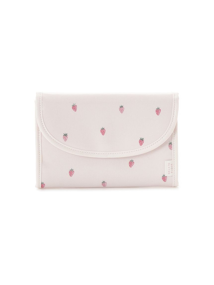 gelato pique「ストロベリー柄母子手帳ケースS」|マタニティ・ママグッズ|