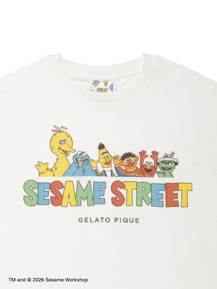 GELATO PIQUE HOMME「【SESAME STREET】【HOMME】ワンポイントTシャツ」|ルームウェア|