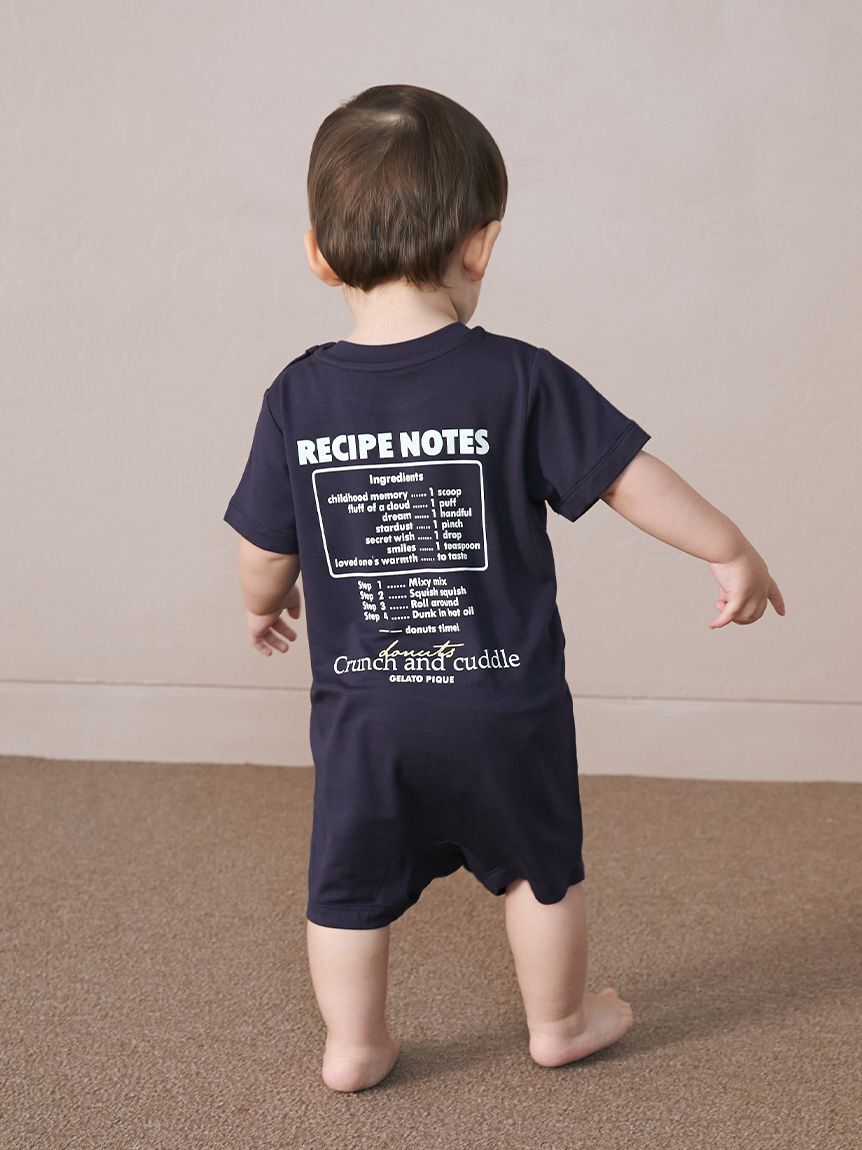 GELATO PIQUE KIDS & BABY「【BABY】ドーナツワンポイントロンパース」|ロンパース|