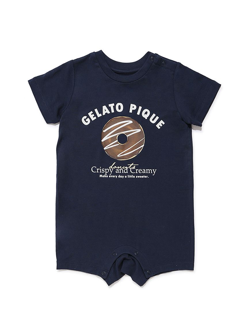 GELATO PIQUE KIDS & BABY「【BABY】ドーナツワンポイントロンパース」|ロンパース|