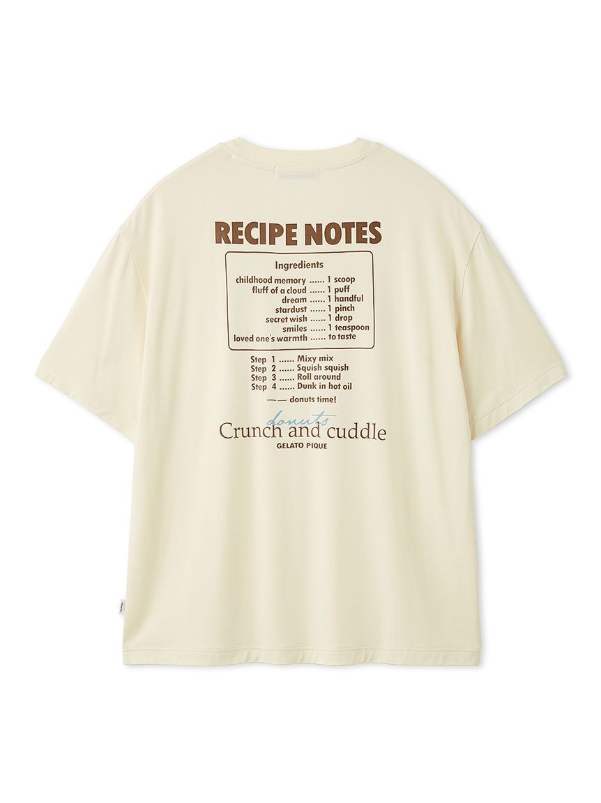 GELATO PIQUE HOMME「【HOMME】ドーナツワンポイントプリントTシャツ」|ルームウェア|