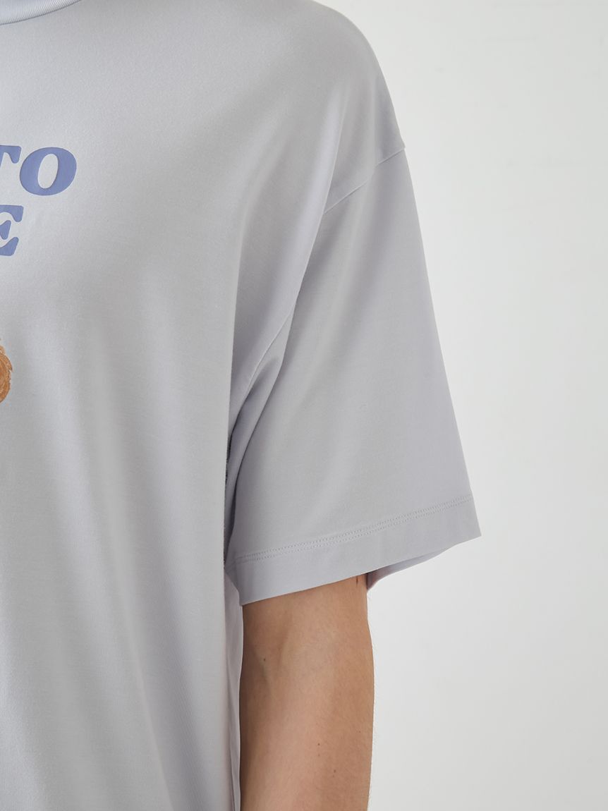 GELATO PIQUE HOMME「【HOMME】ドッグワンポイントTシャツ」|ルームウェア|