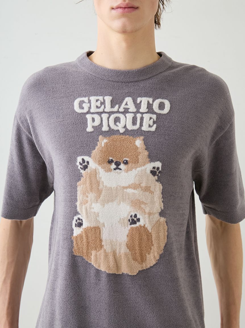 GELATO PIQUE HOMME「【ONLINE限定カラーあり】【HOMME】ドッグジャガードプルオーバー」|プルオーバー|
