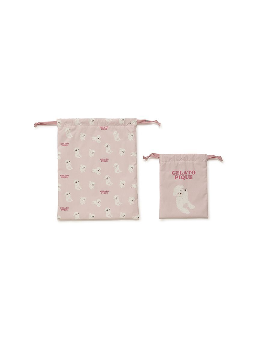 gelato pique「ドッグ巾着2点セット」|その他|