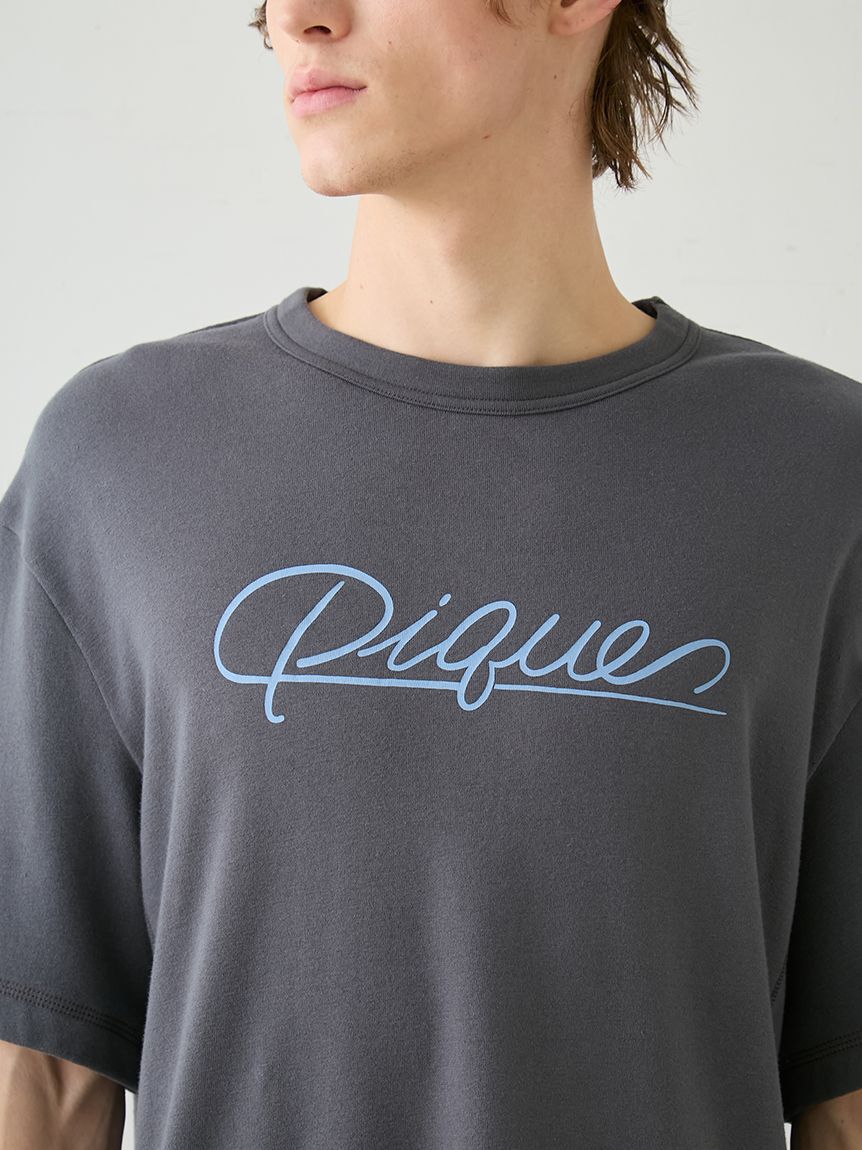 GELATO PIQUE HOMME「【HOMME】裏パイルワンポイントロゴTシャツ」|ルームウェア|