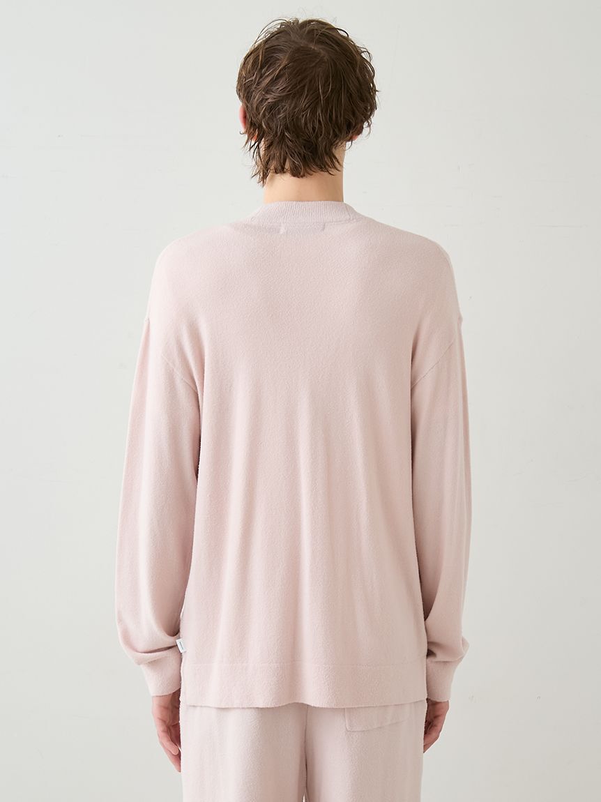 GELATO PIQUE HOMME「【HOMME】スムーズィーliteラインロゴカーディガン」|カーディガン|