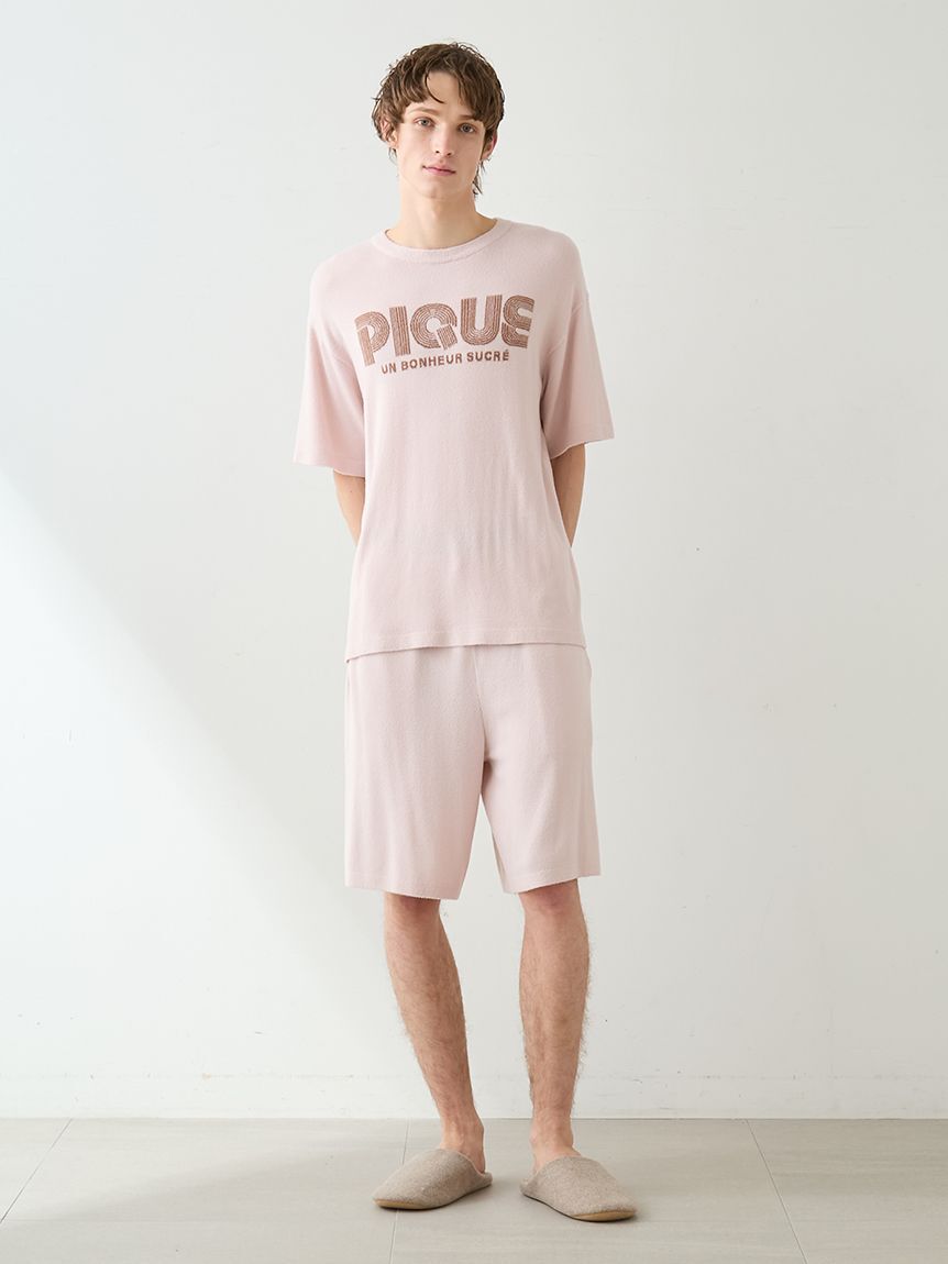 GELATO PIQUE HOMME「【HOMME】スムーズィーliteラインロゴプルオーバー」|プルオーバー|