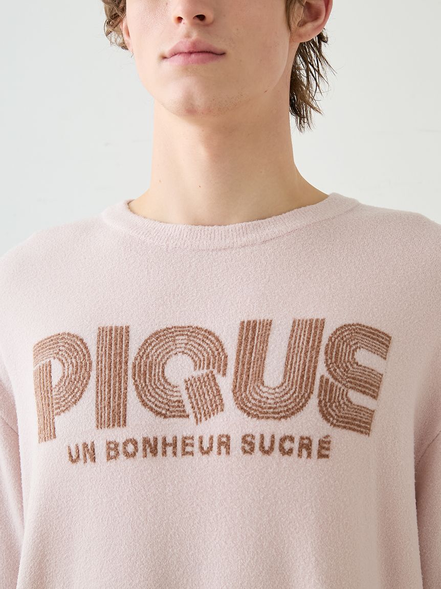 GELATO PIQUE HOMME「【HOMME】スムーズィーliteラインロゴプルオーバー」|プルオーバー|