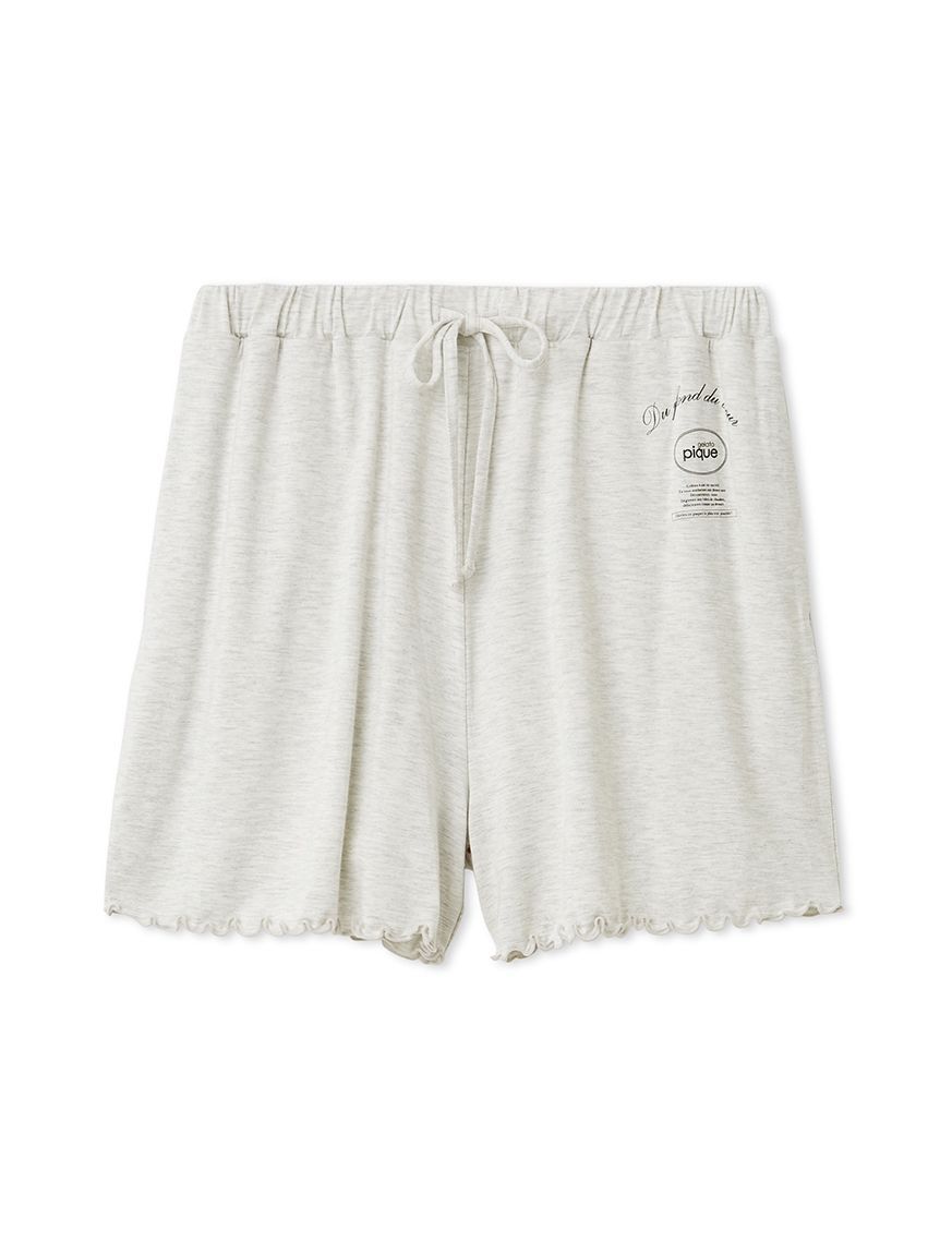 gelato pique「レーヨンロゴメローショートパンツ」|ルームウェア|LGRY