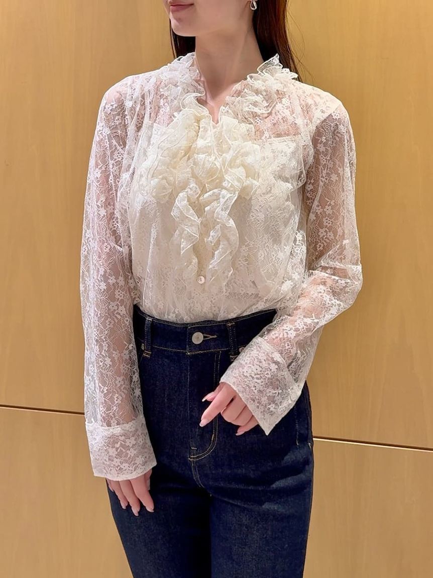 SNIDEL「バリエボウタイブラウス」|シャツ・ブラウス|IVR