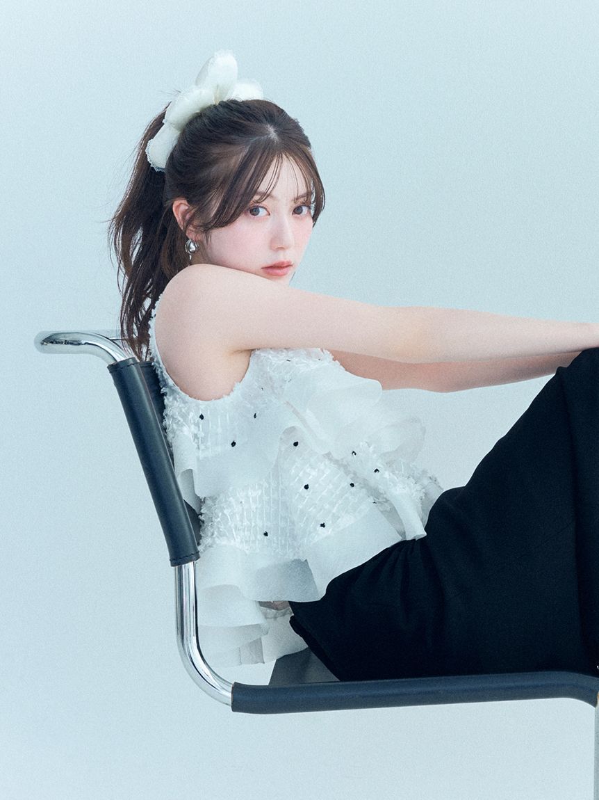 SNIDEL「ラッフルジャガードボリュームブラウス」|シャツ・ブラウス|DOT