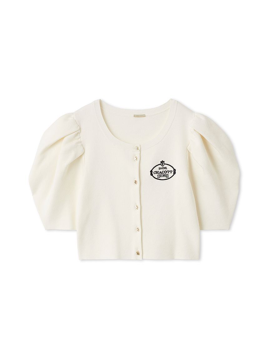SNIDEL「【Chacott】コラボニットカーディガン」|カーディガン|WHT