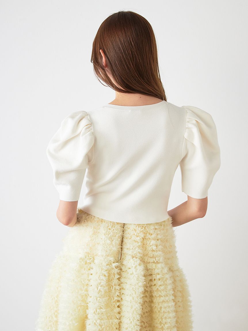 SNIDEL「【Chacott】コラボニットカーディガン」|カーディガン|