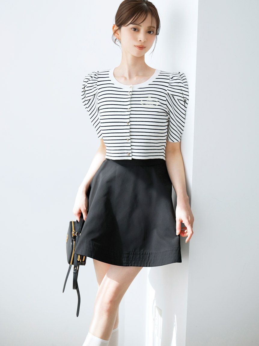 SNIDEL「【Chacott】コラボニットカーディガン」|カーディガン|