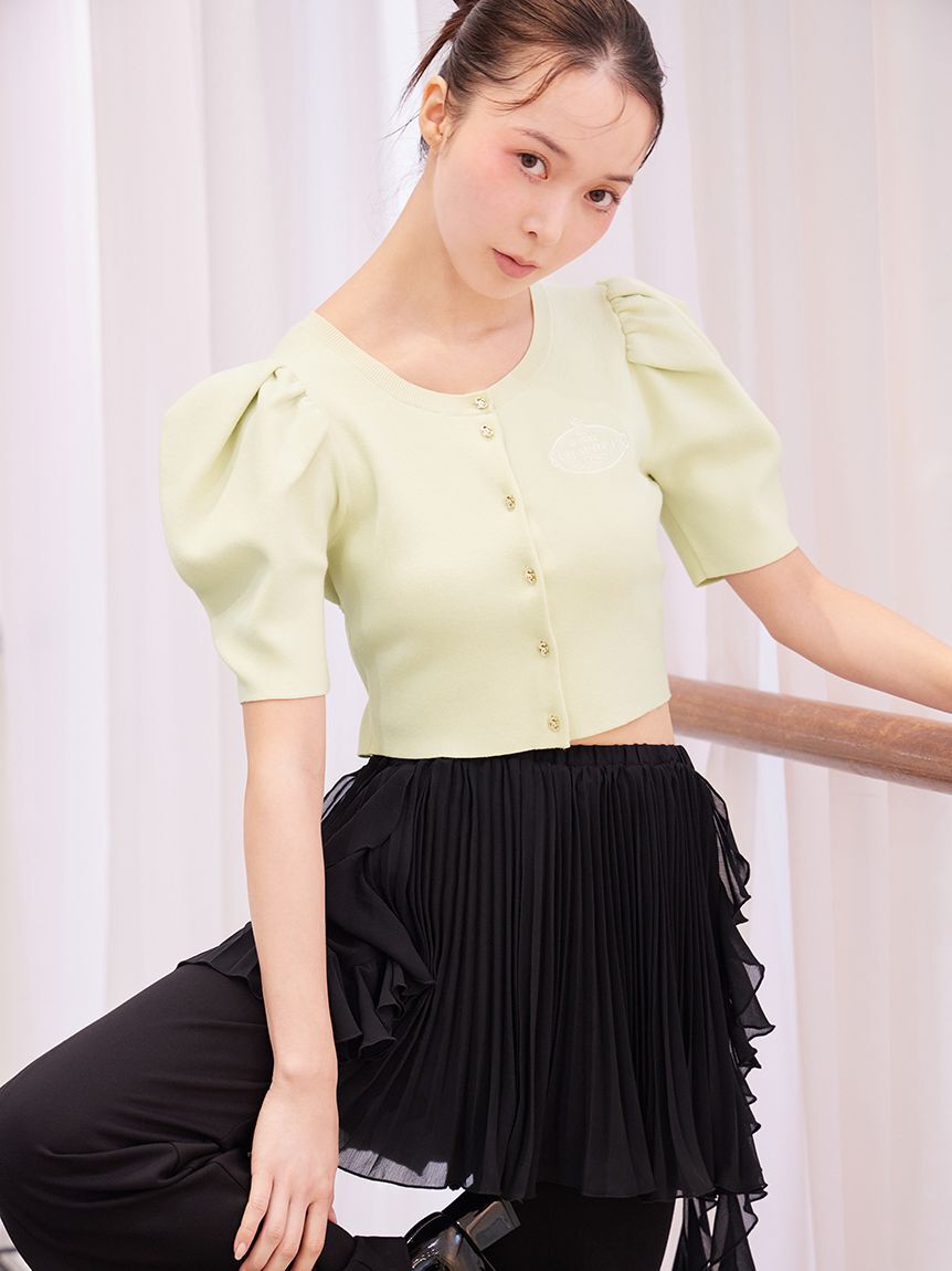 SNIDEL「【Chacott】コラボニットカーディガン」|カーディガン|