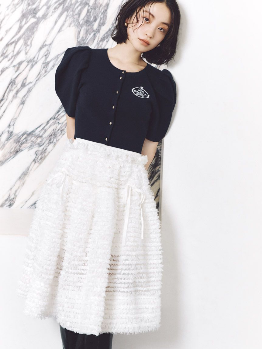 SNIDEL「【Chacott】コラボニットカーディガン」|カーディガン|