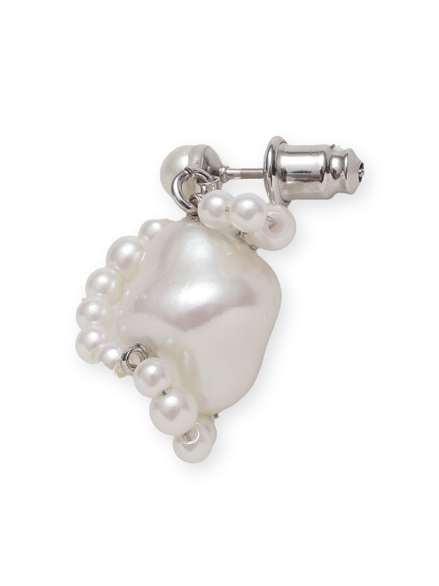 FRAY I.D「ラスターパールドロップピアス」|ピアス|