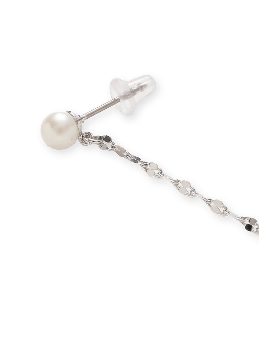 FRAY I.D「パールチェーンピアス」|ピアス|