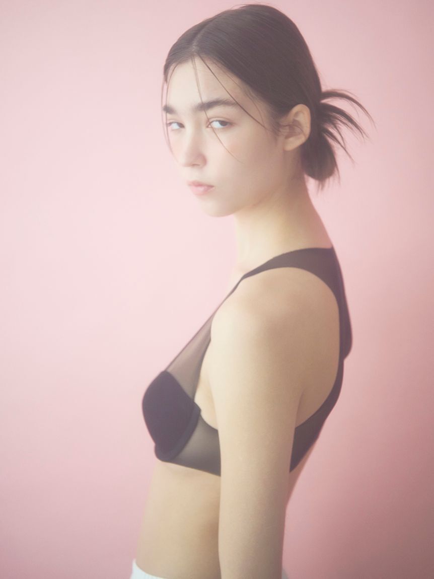 LILY BROWN Lingerie「【LILY BROWN Lingerie】シアーファンデブラ」|インナー|