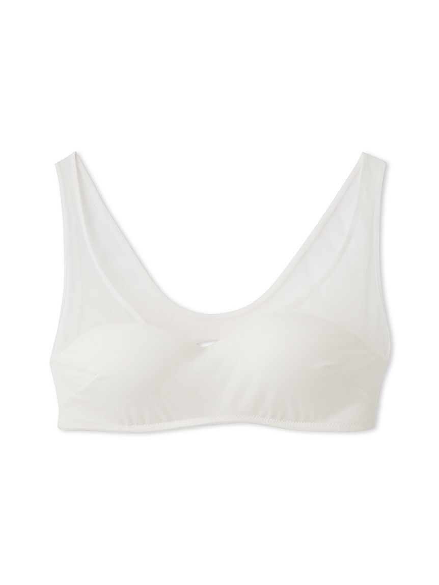 LILY BROWN Lingerie「【LILY BROWN Lingerie】シアーファンデノンワイヤー/ハーフトップ」|インナー|