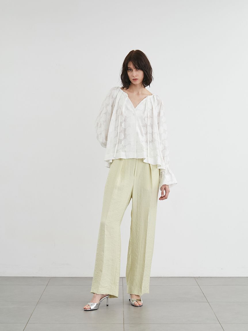 styling/「カットジャガード2WAYブラウス」|シャツ・ブラウス|